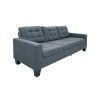 Earsom Sectional Sofa in Gray Linen