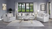 ACME Mahler Sofa w/4 Pillows in Beige Linen LV00578