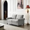 Linen Fabric Upholstery with Storage Sofa