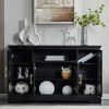 Sideboard Buffet Table with Doors