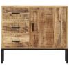 Sideboard 34.6"x11.8"x28" Solid Mango Wood