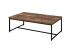 Bob Coffee Table in Weathered Oak & Black