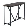 47.2" Sofa Console Table(Dark Brown)