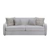 ACME Mahler Sofa w/4 Pillows in Beige Linen LV00578