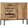 Sideboard 34.6"x11.8"x28" Solid Mango Wood