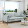 76.2" Modern Style 3 Seat Sofa Linen Fabric Upholstered Couch Furniture 3-Seats Couch for Different Spaces,Living Room,Apartment