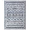 Fallon Blue/Charcoal/Grey/Ivory Area Rug 8x10