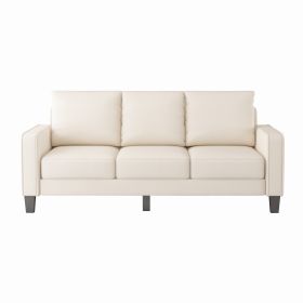 Modern Living Room Furniture Sofa (Color: Beige)