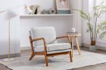 Wood Frame Armchair;  Modern Accent Chair Lounge Chair for Living Room