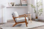 Wood Frame Armchair;  Modern Accent Chair Lounge Chair for Living Room