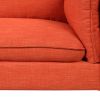 Modern Style Sofa Linen Fabric Loveseat Small Love Seats Couch for Small Spaces; Living Room; Apartment