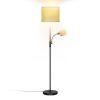 67.32In Mother Daughter Floor Lamp with Linen Shade 3200K Brightness 360Â° Adjustable Reading Light Modern Decoration Standing Lamp for Living Room Be