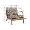 Wood Frame Armchair;  Modern Accent Chair Lounge Chair for Living Room