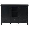 44.9" Modern Accent Cabinet Console Table Sideboard with 3 Doors & 3 Drawers for Living Room, Dining Room